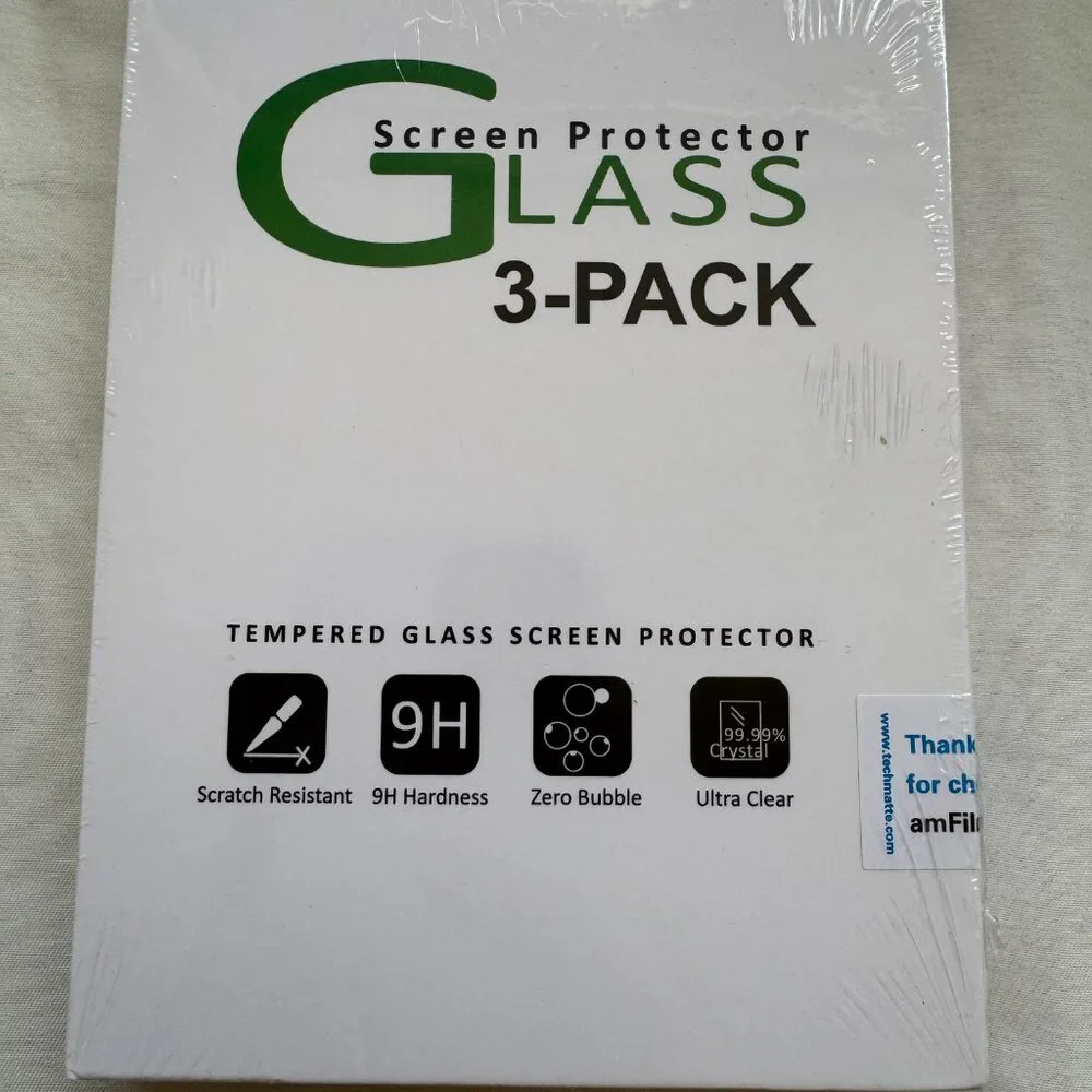NWT amFilm Nintendo Switch Tempered Glass Screen Protector Compatible 7'' (2021)